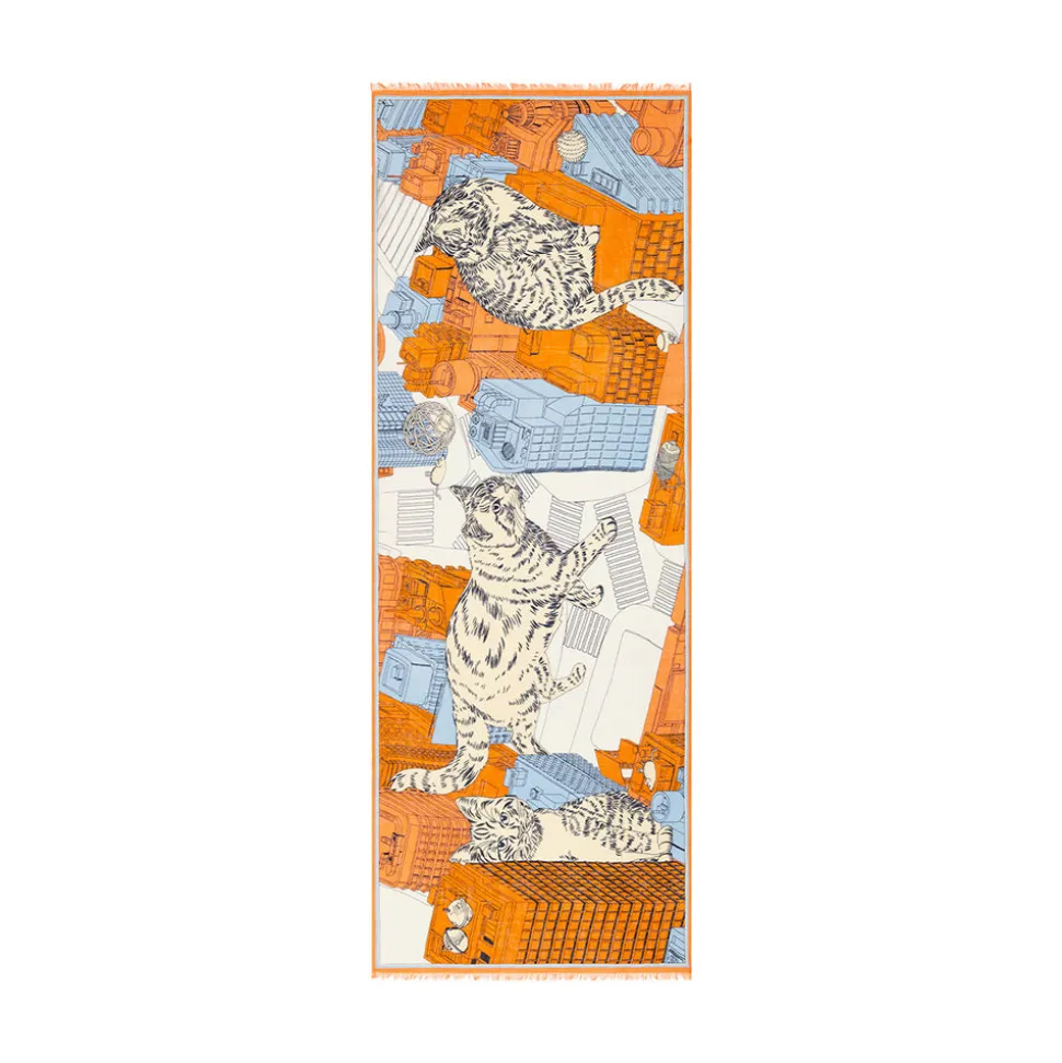 Inoui Editions - Echarpe Tokyo - Orange