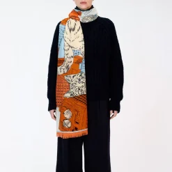 Inoui Editions - Echarpe Tokyo - Orange