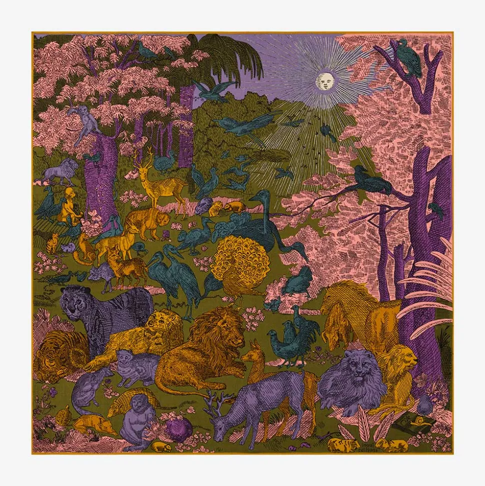 Inoui Editions - Foulard Reve - Violet