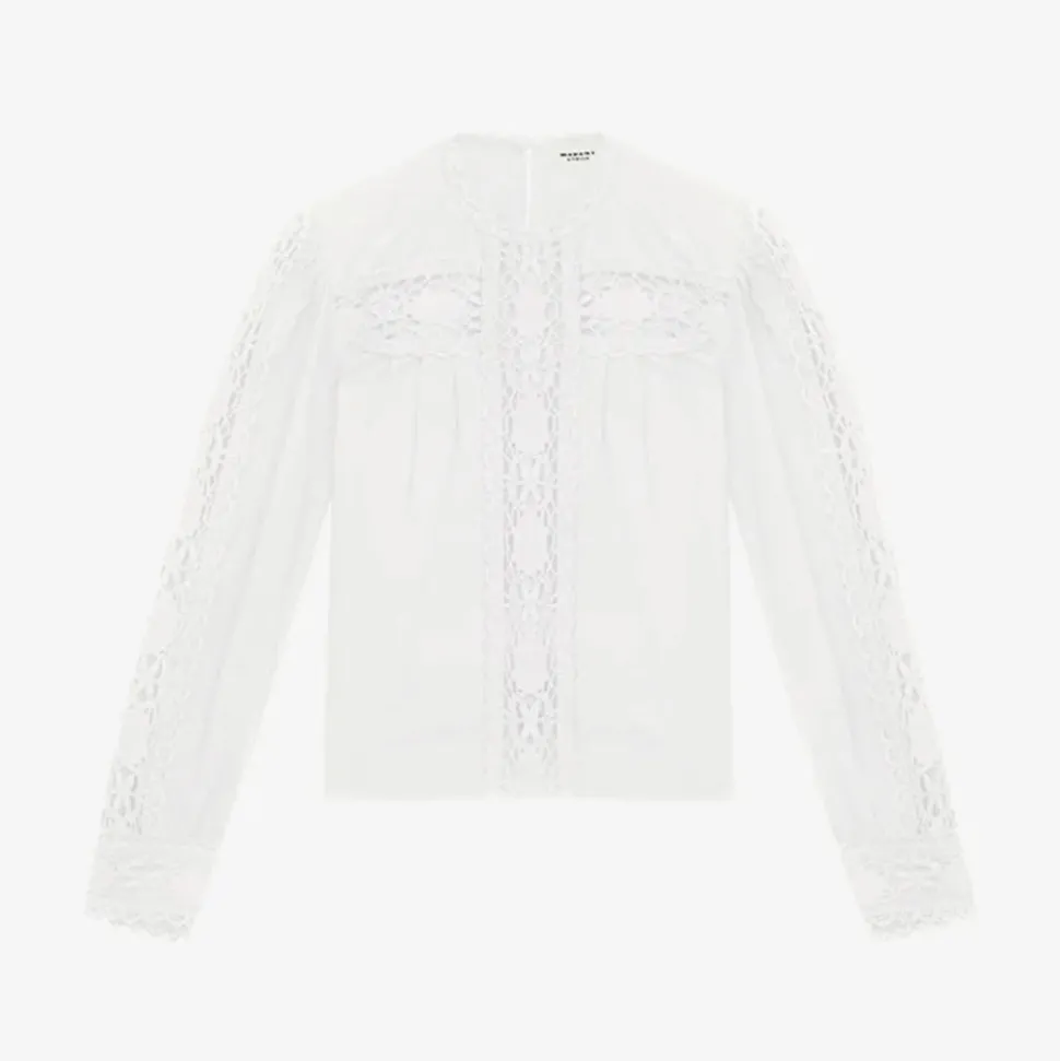 Isabel Marant - Blouse Valmira - Blanc