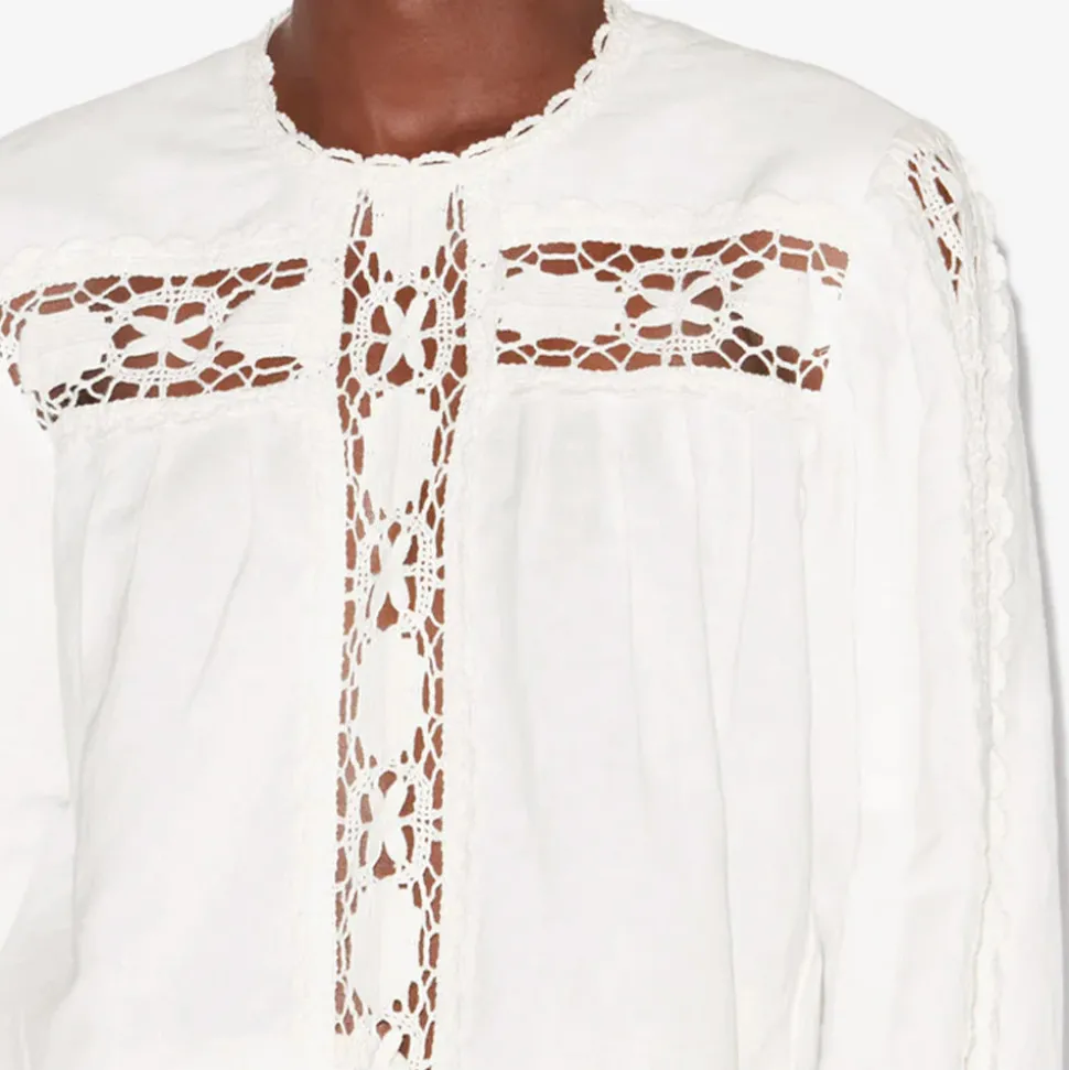 Isabel Marant - Blouse Valmira - Blanc