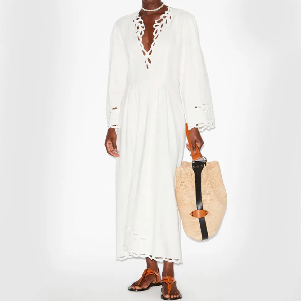 Isabel Marant - Robe Tianny - Blanc