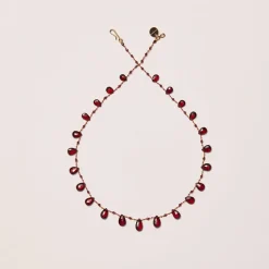 Ivarene - Collier Elston - Rouge
