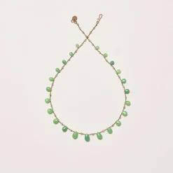 Ivarene - Collier Evergreen Drop & Beads - Vert