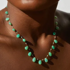 Ivarene - Collier Evergreen Drop & Beads - Vert