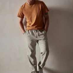James Perse - T-shirt Short Sleeve Crew Neck - Citrine