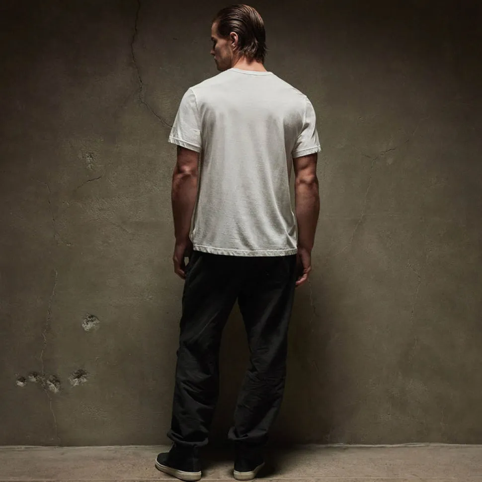 James Perse - T-Shirt S/S Crew Neck - Blanc