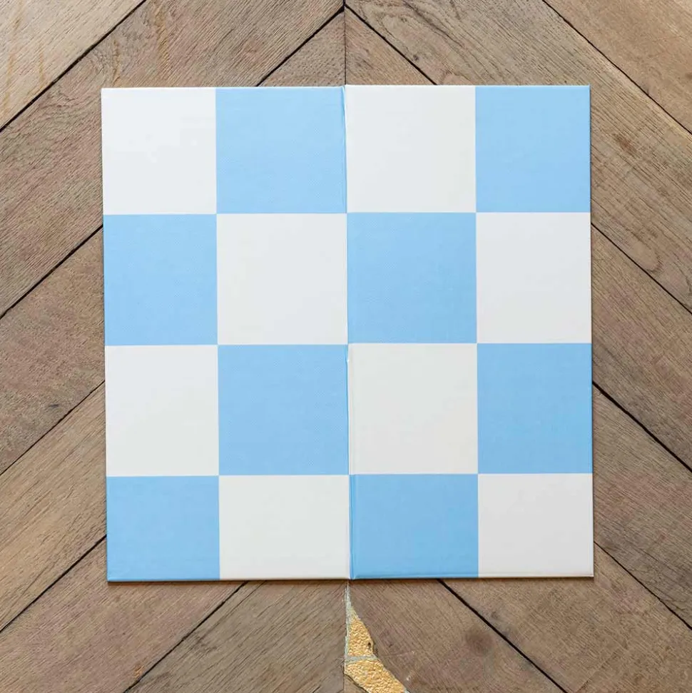 Jeu Échecs Bleu / Blanc graphique