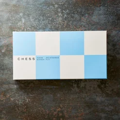 Jeu Échecs Bleu / Blanc graphique