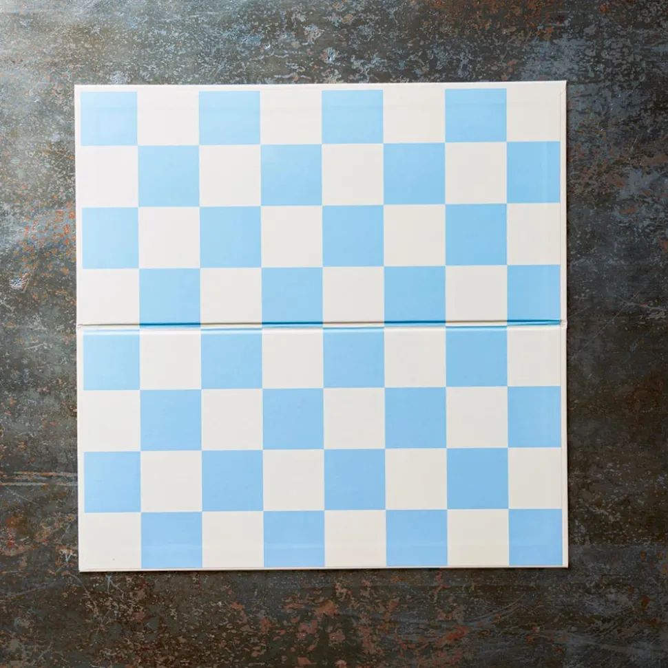 Jeu Échecs Bleu / Blanc graphique