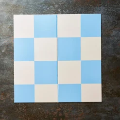 Jeu Échecs Bleu / Blanc graphique