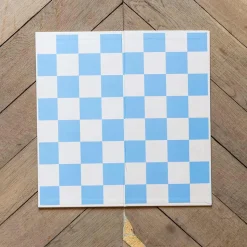 Jeu Échecs Bleu / Blanc graphique