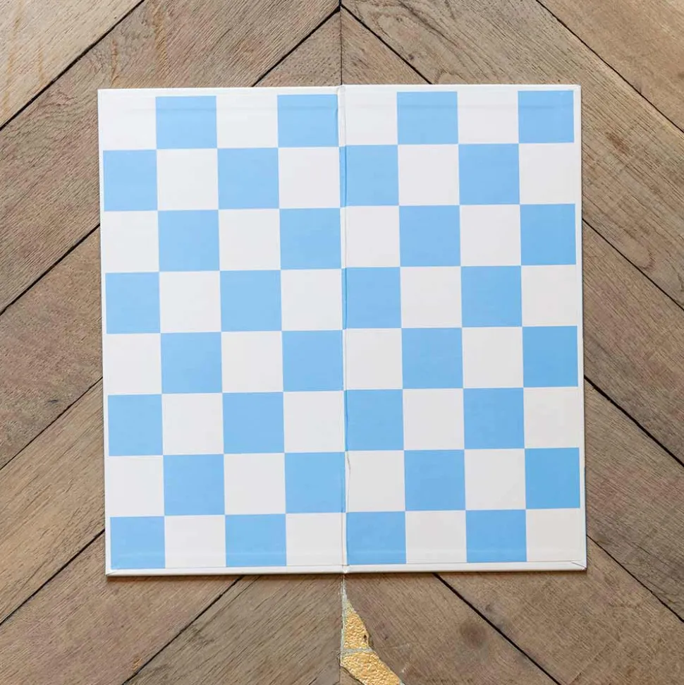 Jeu Échecs Bleu / Blanc graphique