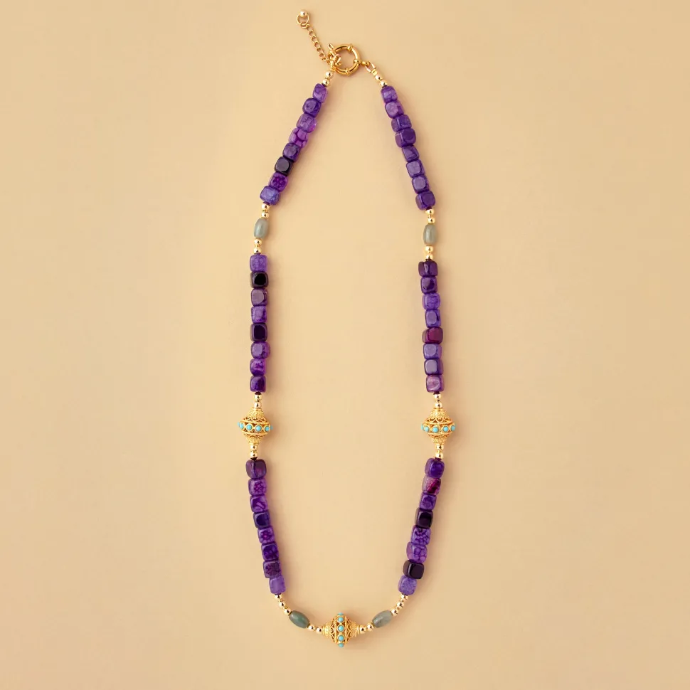 Juhu - Collier Ness - Violet