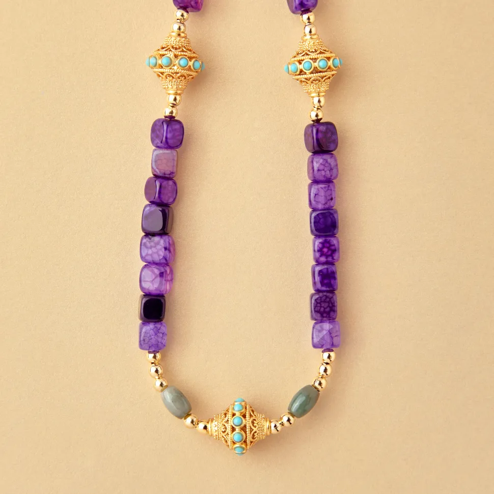 Juhu - Collier Ness - Violet