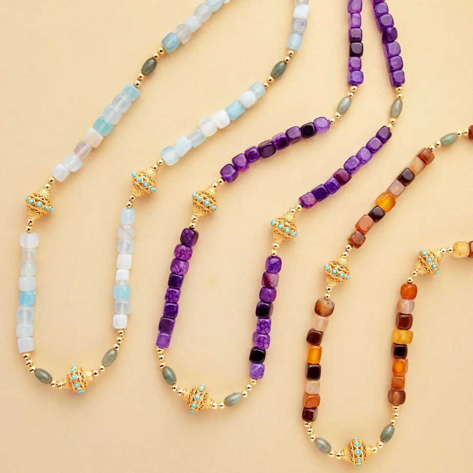Juhu - Collier Ness - Violet