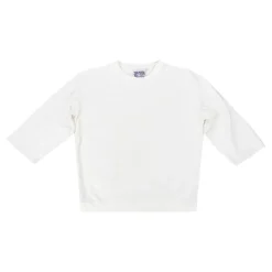 Jungmaven - T-shirt Cardiff 3/4 - Blanc Cassé