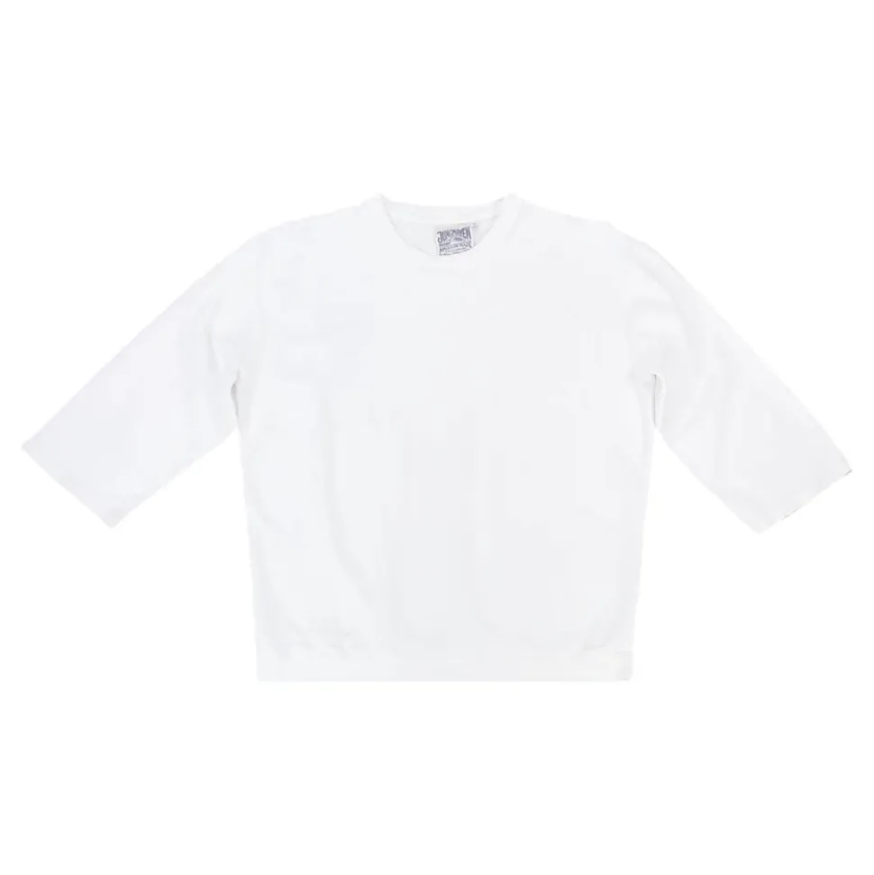 Jungmaven - T-shirt Cardiff 3/4 - Blanc