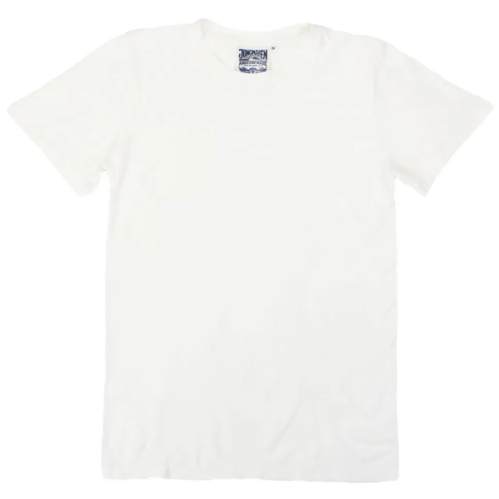 Jungmaven - T-shirt Jung - Blanc Cassé
