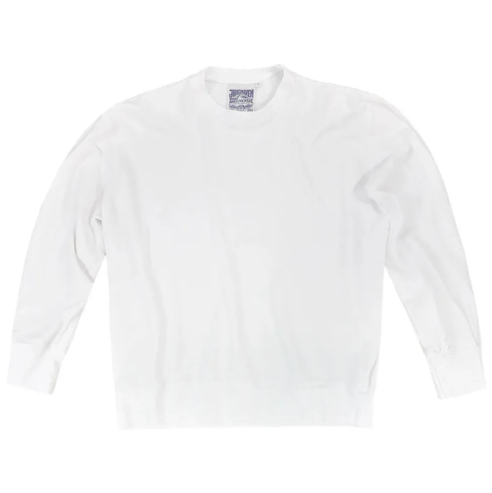 Jungmaven - T-shirt Manches Longues California - Blanc