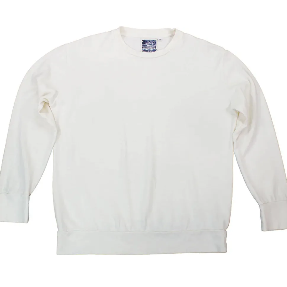 Jungmaven - T-shirt Manches Longues California - Blanc Cassé