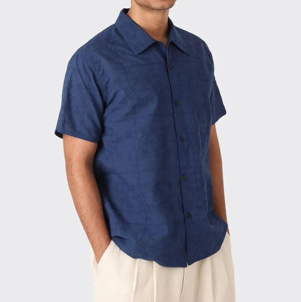 Kardo - Chemise Chintan - Bleu