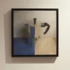 Kenny Harris - Peinture Moka - Bleu et Blanc