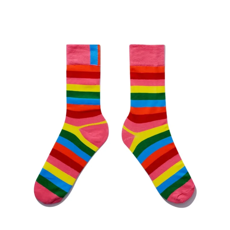 Kule - Chaussettes Rainbow Bright - Rose