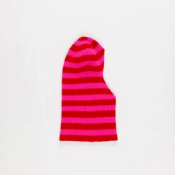 La Fetiche - Cagoule Rayée - Rouge & Rose