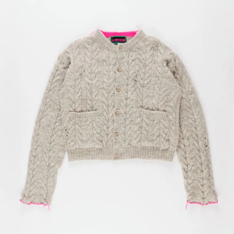 La Fetiche - Cardigan Lisetta - Gris