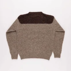La Fetiche - Pull Penelope - Gris & Marron