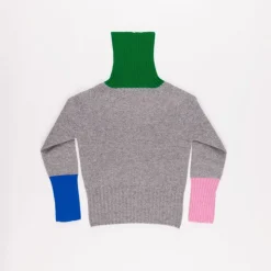 La Fetiche - Pull polo Rudimini - Gris