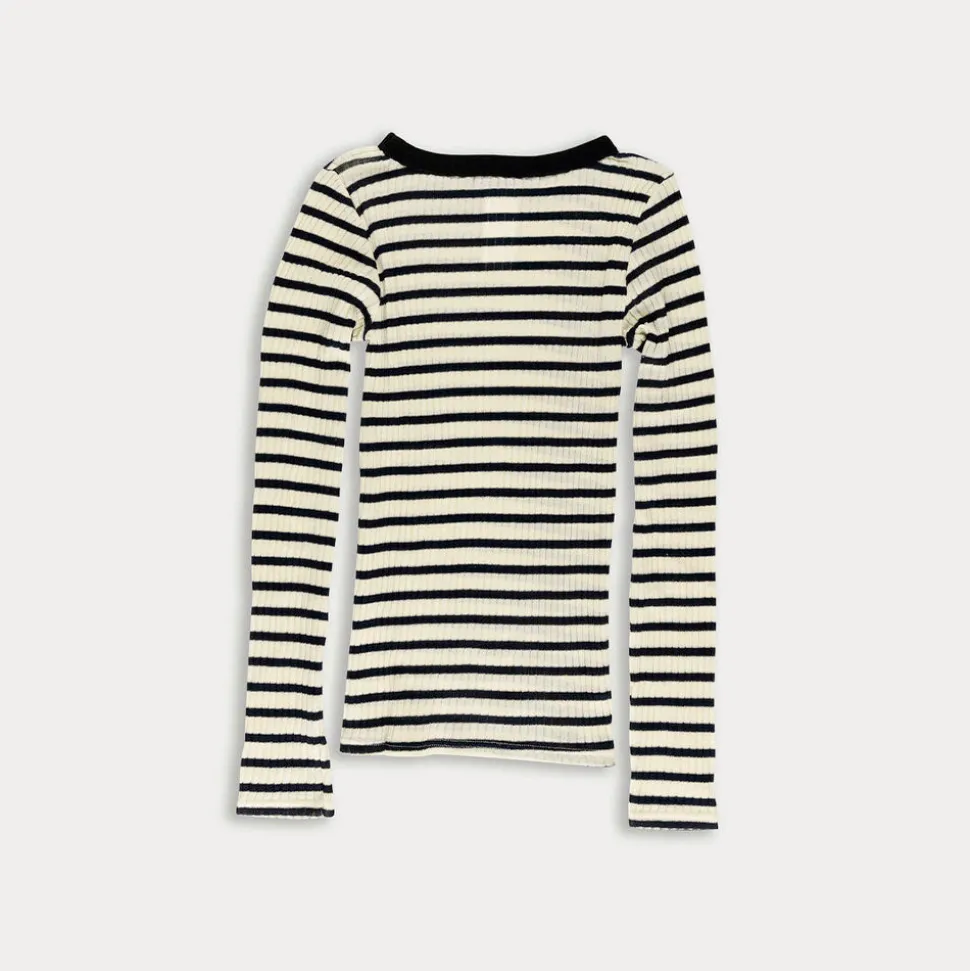 La Fetiche - Tee Shirt Jackie Rayé - Ecru