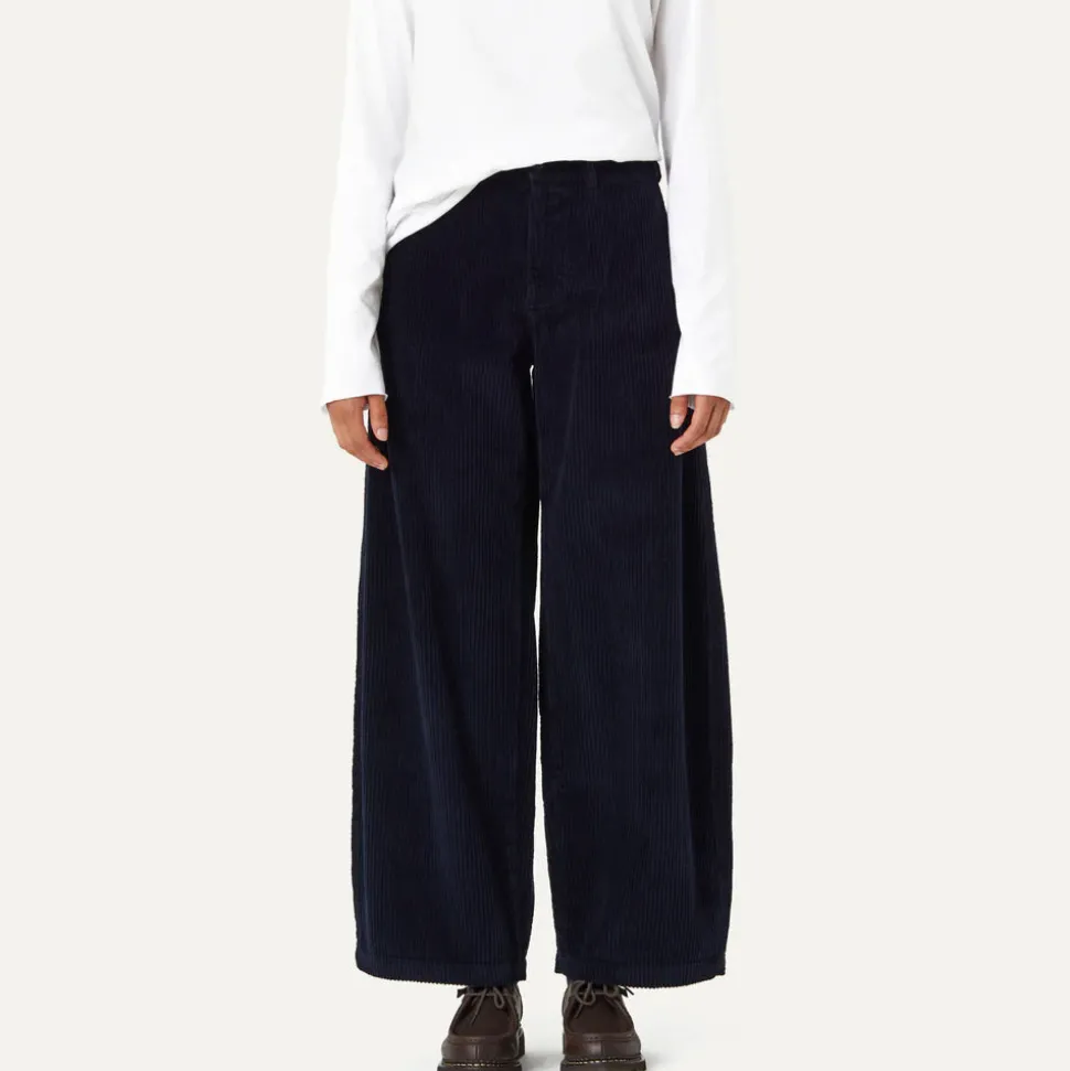 Labo.Art - Pantalon Velours Bum - Atltantic