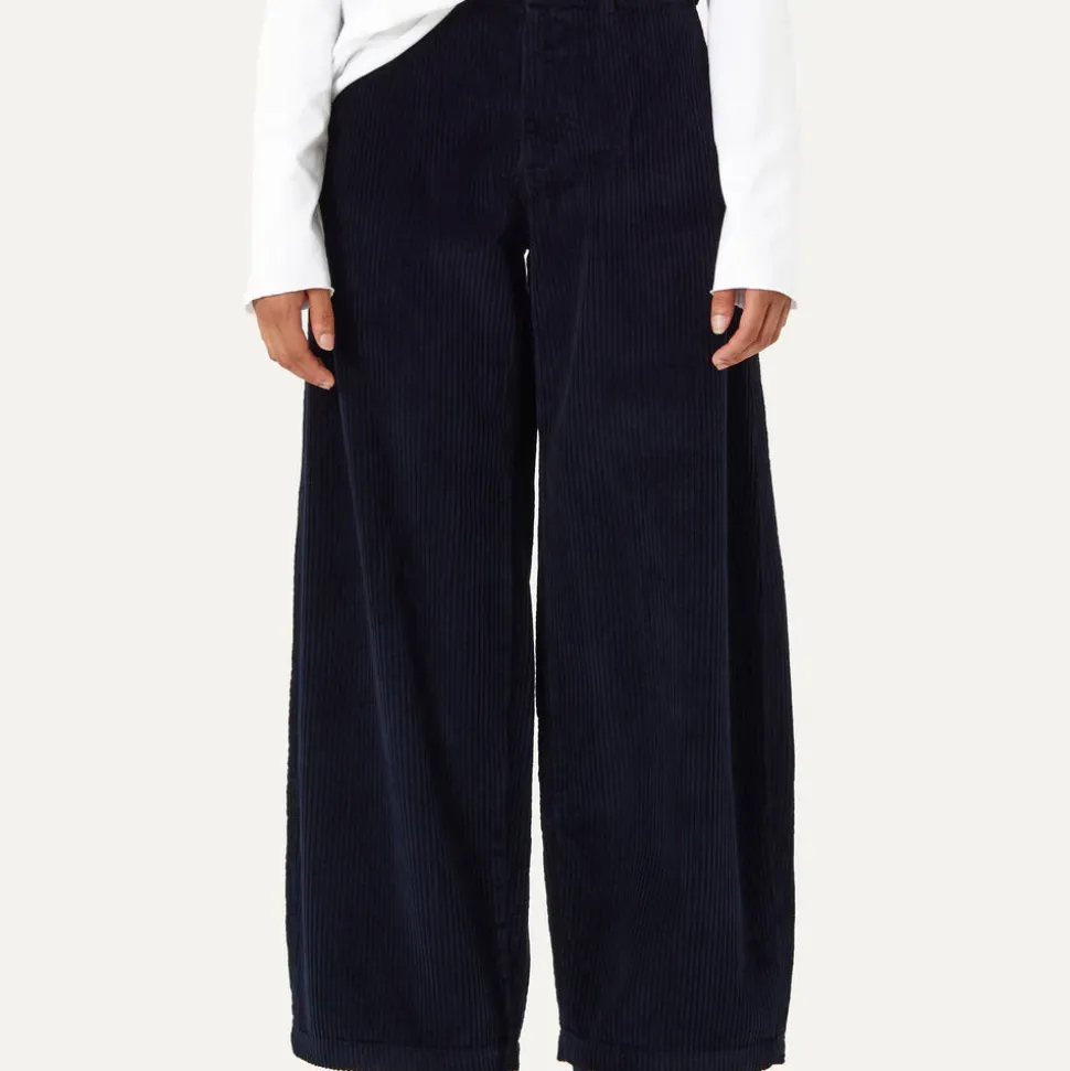 Labo.Art - Pantalon Velours Bum - Atltantic