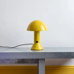 Lampe de table Elmetto - Jaune