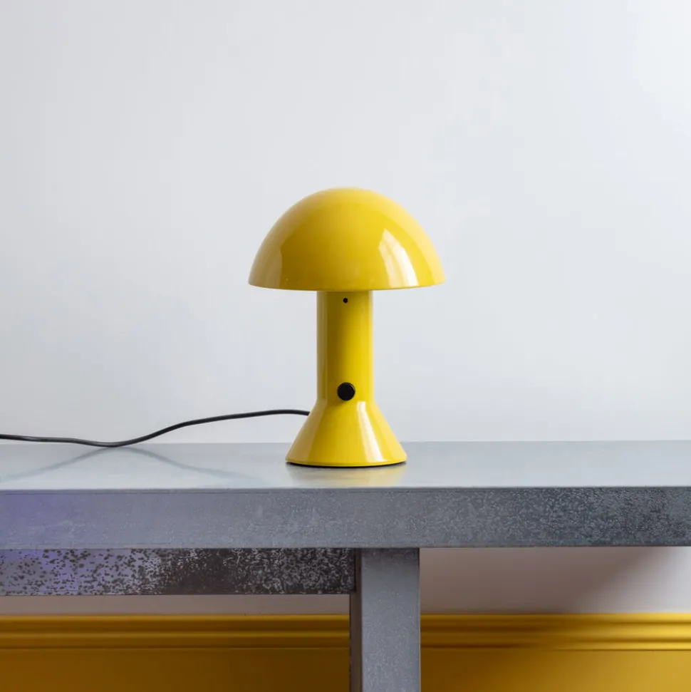 Lampe de table Elmetto - Jaune