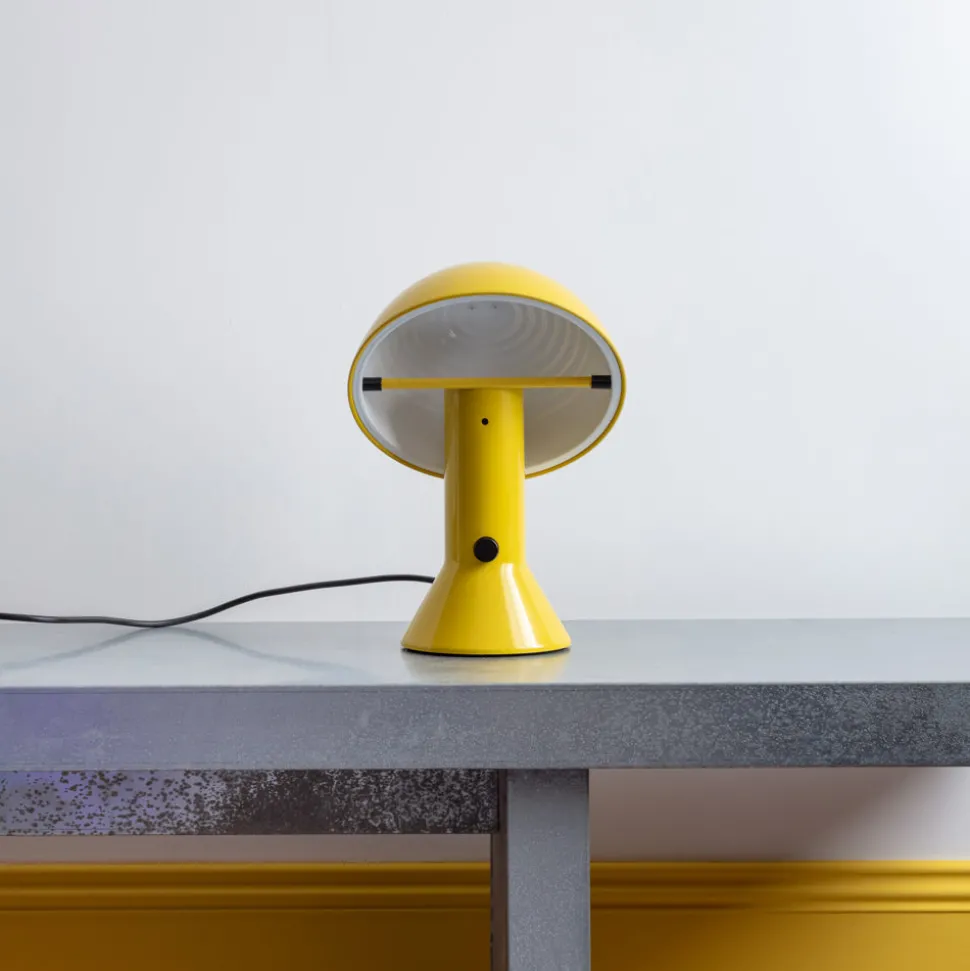 Lampe de table Elmetto - Jaune