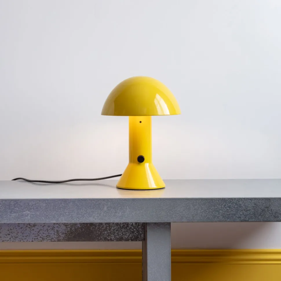 Lampe de table Elmetto - Jaune