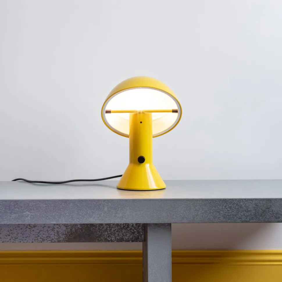 Lampe de table Elmetto - Jaune
