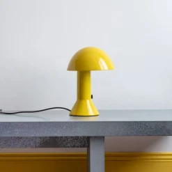 Lampe de table Elmetto - Jaune