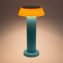 Lampe portable rechargeable - Bleu Orange - Sowden