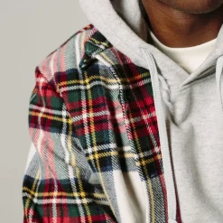 Later - Veste Boule Ecossais - Rouge
