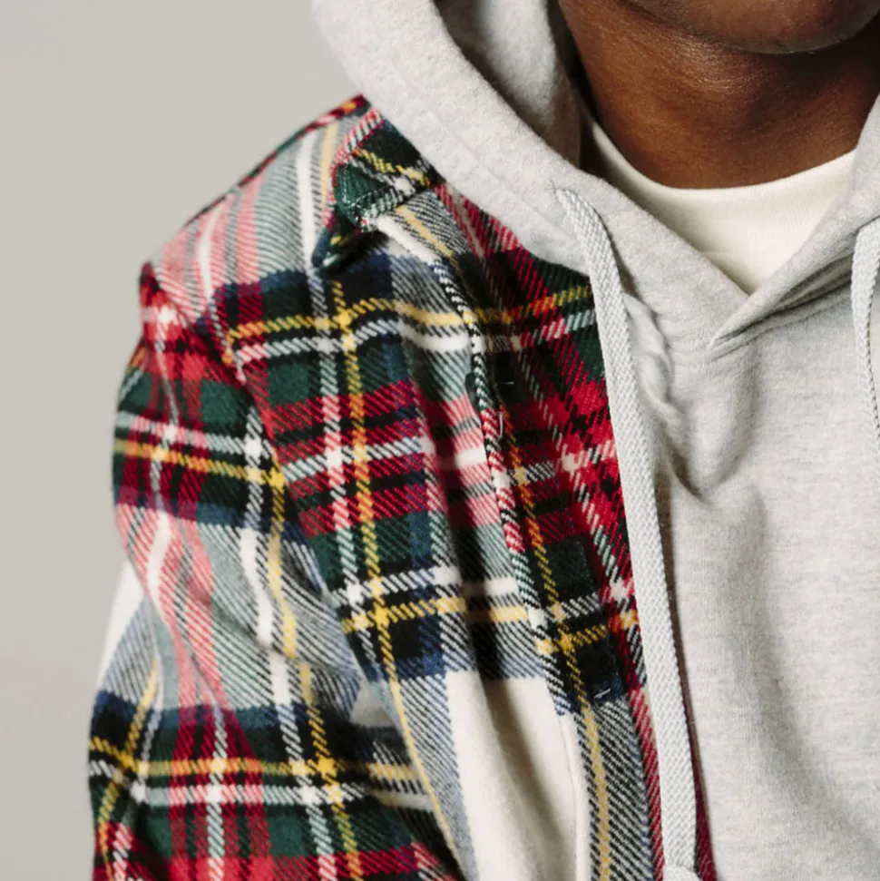 Later - Veste Boule Ecossais - Rouge