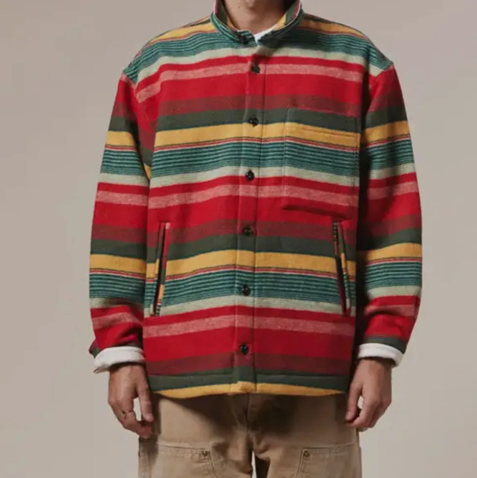 Later - Veste Inca - Rouge