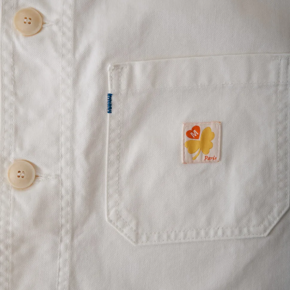 Le Laboureur x NN. 07 x Merci - Veste Tréfle Coeur - Jaune