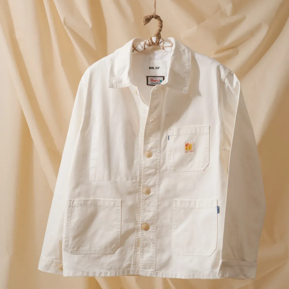 Le Laboureur x NN. 07 x Merci - Veste Tréfle Coeur - Jaune