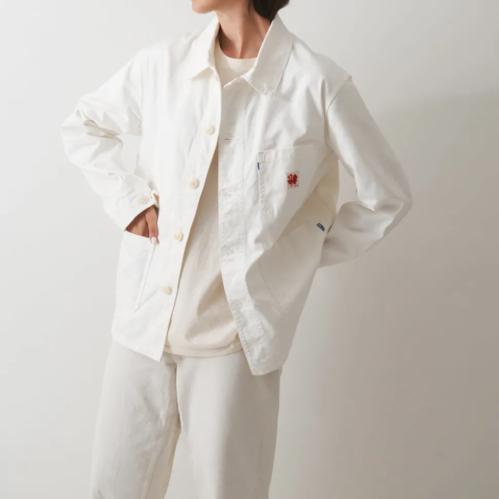 Le Laboureur x NN. 07 x Merci - Veste Tréfle Coeur - Rouge