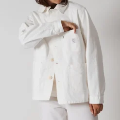 Le Laboureur x NN. 07 x Merci - Veste Tréfle Coeur - Blanc