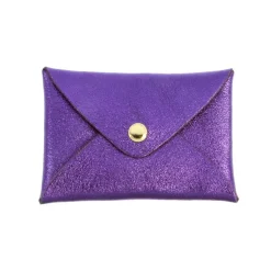 Les Cléias - Porte-Cartes Origami - Violet